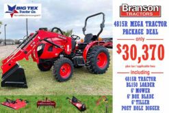 TYM 4815 Mega Tractor Package Deal