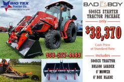 Bad Boy 5045CS Starter Tractor Package
